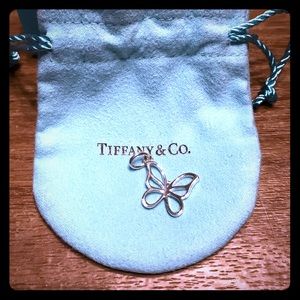 Butterfly 🦋, white gold charm